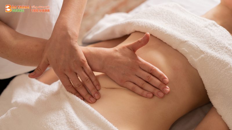Giảm đau co thắt đại tràng tại nhà bằng phương pháp massage