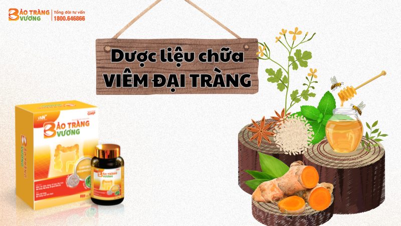 Sử dụng dược liệu để giảm đau do co thắt đại tràng khá hiệu quả và lành tính